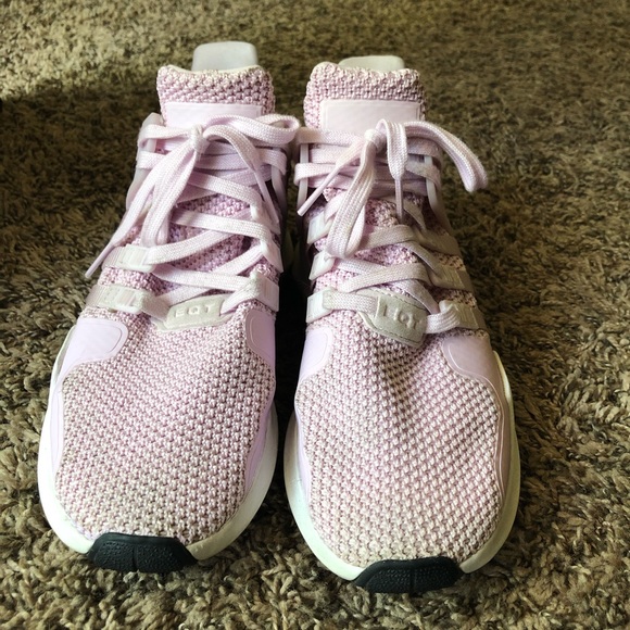 Baby pink adidas EQT trainers - Picture 5 of 6